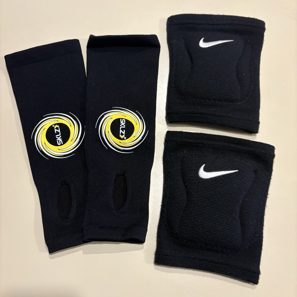 Nike Volleyball Knee Pads Skilz Digging Sleeves